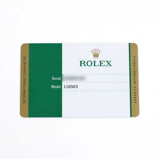 ロレックス デイトナ 116503NG メンズ 中古