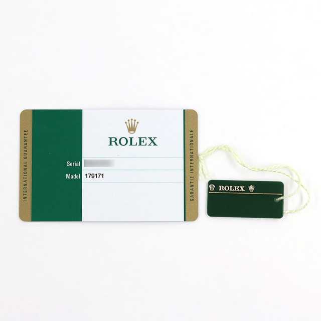 ROLEX Datejust 179171G Ladies Used