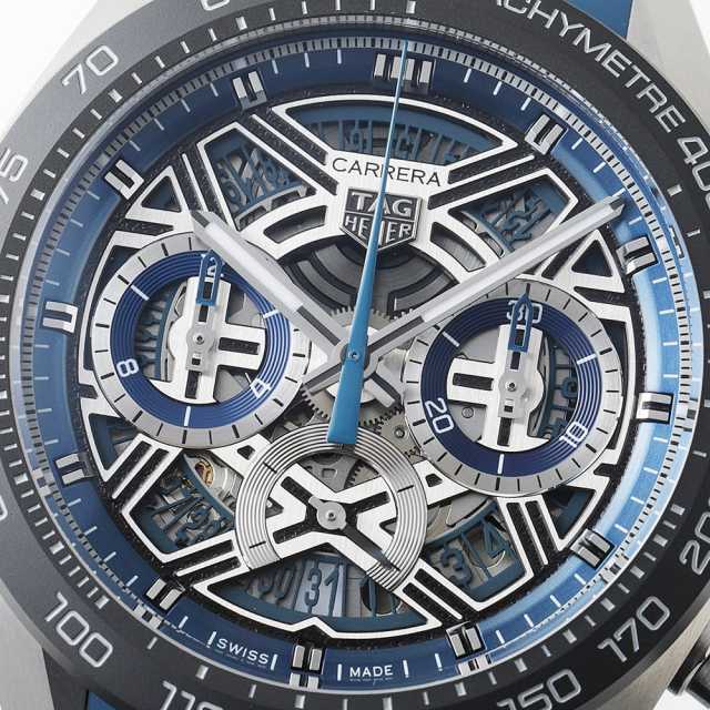 CBU2081.FT6274 スケルトン TAG Heuer（タグホイヤー）カレラ クロノ