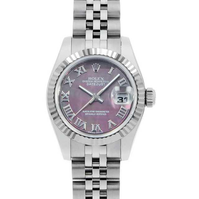 ロレックス デイトジャスト 179174NR レディース 中古