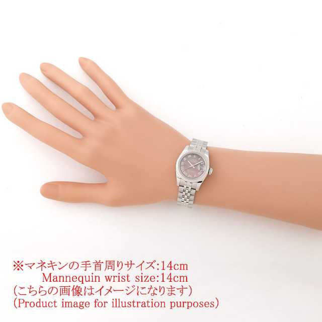ロレックス デイトジャスト 179174NR レディース 中古