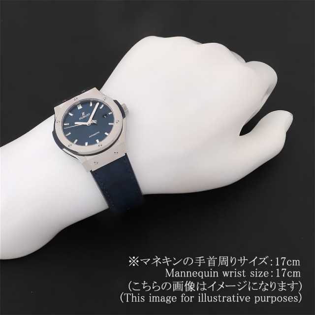 ウブロ HUBLOT クラシックフュージョン 純正ストラップ 黒レザーラバー中古 542.CM.1171.RX ブラック HUBLOT（ウブロ）クラシックフュージョン