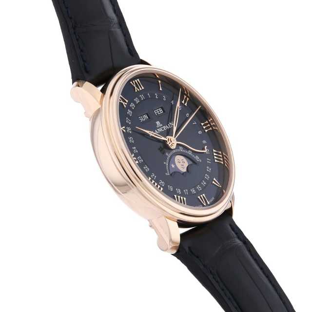 6654-3640-55B ブルー BLANCPAIN（ブランパン）ヴィルレ コンプリート