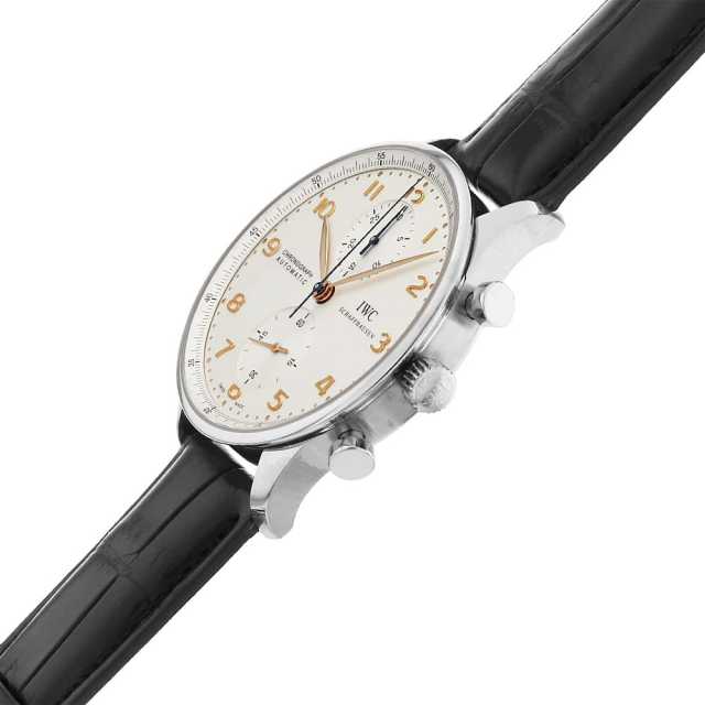 IWC ポルトギーゼ クロノグラフ IW371445 中古 メンズ IW371445 シルバー IWC ポルトギーゼ クロノグラフ 中古 | 東京・大阪