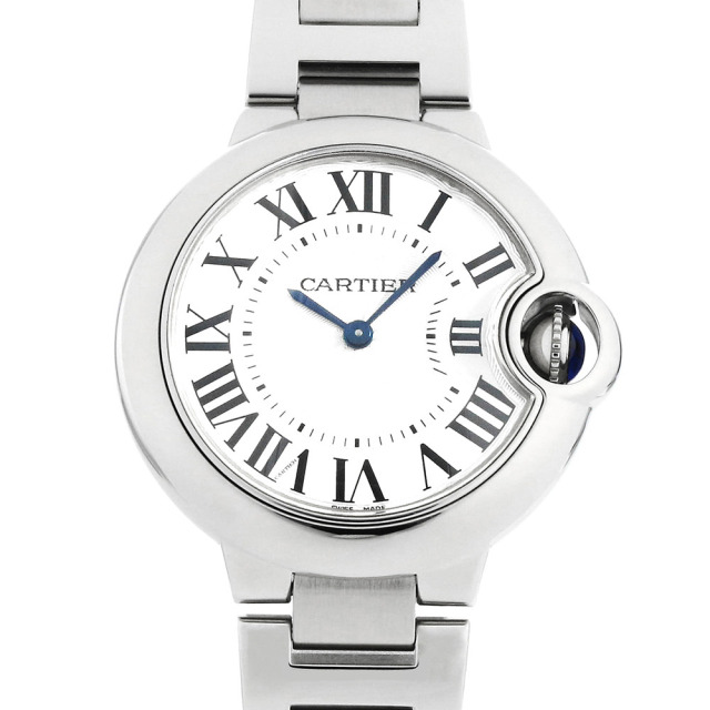 カルティエ バロンブルー 33mm W6920084 中古 レディース