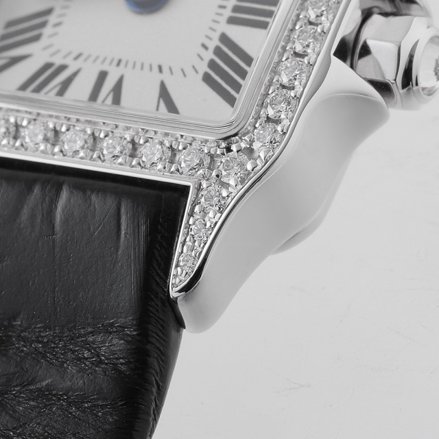 カルティエ サントス ドゥモワゼル ミニ WF902005 WF902005 ホワイト Cartier（カルティエ）ミニサントス ドゥ