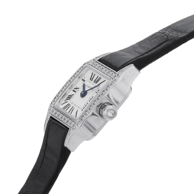 WF902005 ホワイト Cartier（カルティエ）ミニサントス ドゥ