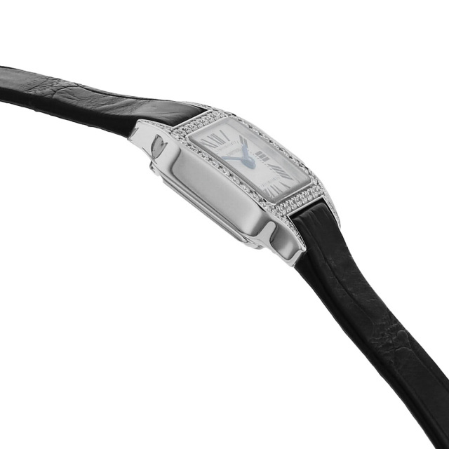 カルティエ サントス ドゥモワゼル ミニ WF902005 WF902005 ホワイト Cartier（カルティエ）ミニサントス ドゥ