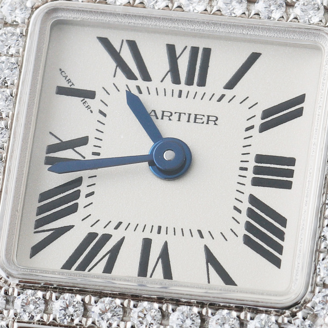 WF902005 ホワイト Cartier（カルティエ）ミニサントス ドゥ