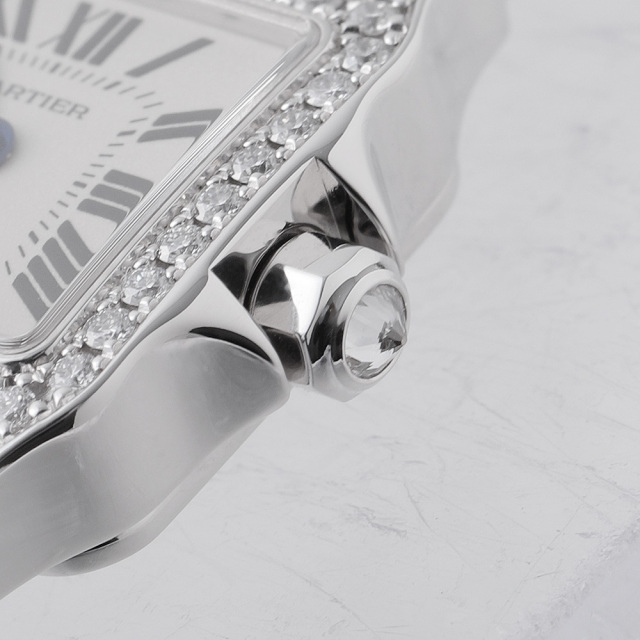 カルティエ サントス ドゥモワゼル ミニ WF902005 WF902005 ホワイト Cartier（カルティエ）ミニサントス ドゥ