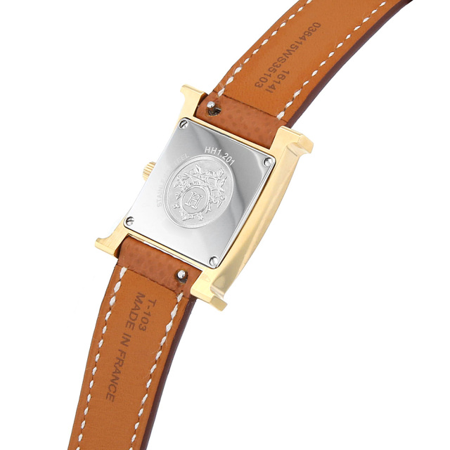 正規品 エルメス/HERMES ベルトウォッチ 心細く QZ レディース腕時計  