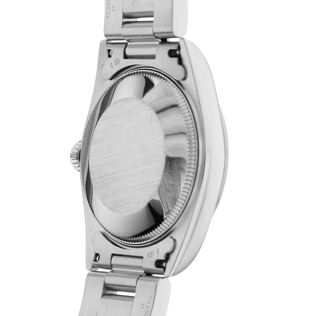 ロレックス オイスターパーペチュアル 77080 ピンク 369ホワイトバー A番 中古 ボーイズ(ユニセックス)Ω