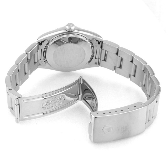 ロレックス オイスターパーペチュアル 77080 ピンク 369ホワイトバー A番 中古 ボーイズ(ユニセックス)Ω