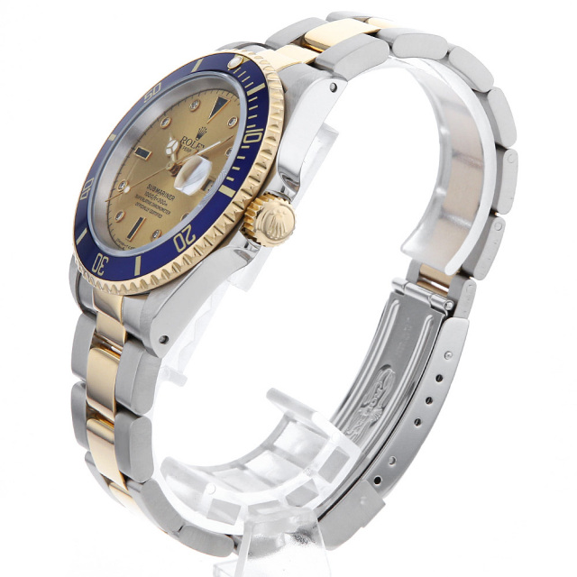 16613SG シャンパン ROLEX（ロレックス）サブマリーナ デイト 8P