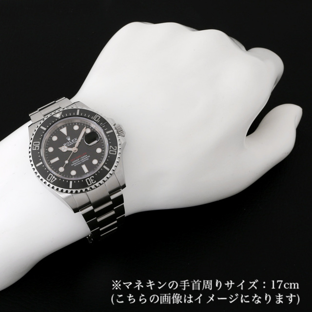 126600 ブラック ROLEX（ロレックス）シードゥエラー クラウン無し