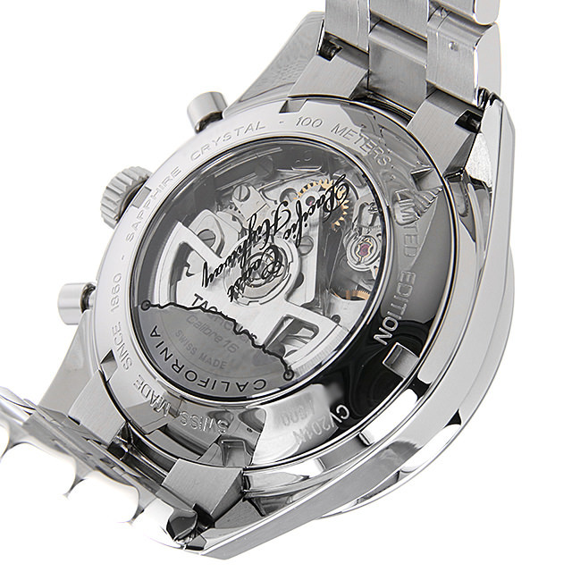 タグホイヤー カレラ クロノグラフ カリフォルニア 限定500本 CV201N.BA0794 中古 メンズ