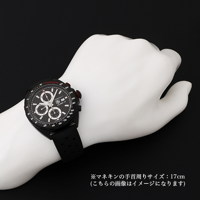 タグホイヤー フォーミュラ１ クロノグラフ フルブラック CAZ2011.FT8024 中古 メンズ
