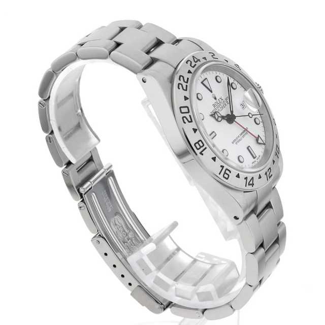 16570 ホワイト ROLEX（ロレックス）エクスプローラーII 中古 | 東京