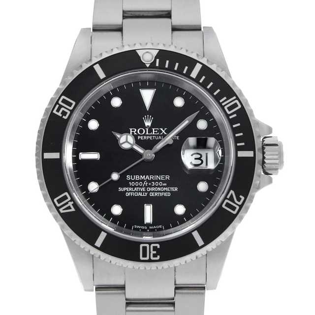 ロレックス サブマリーナ 16610 メンズ 中古
