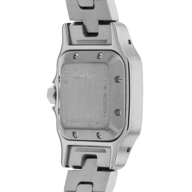 W20054D6 シルバー Cartier（カルティエ）サントスガルベ SM 中古