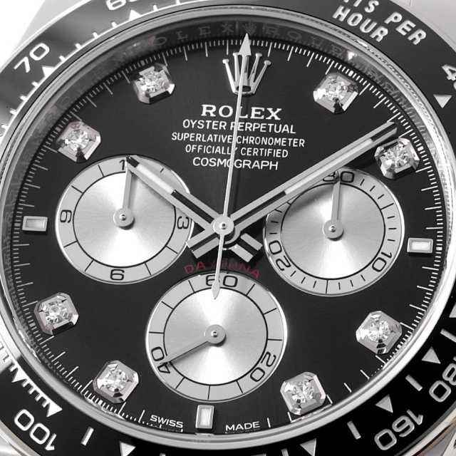 海外販促品 新品 ROLEX掛け時計 デイトナ シルバー ／ブラック 赤針