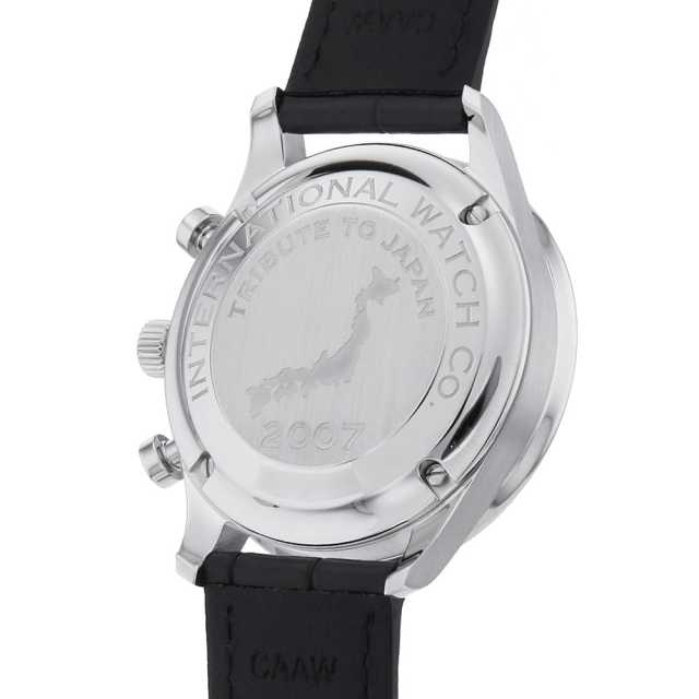 IW371464 シルバー×ブラック IWC ポルトギーゼ クロノ 日本限定 中古