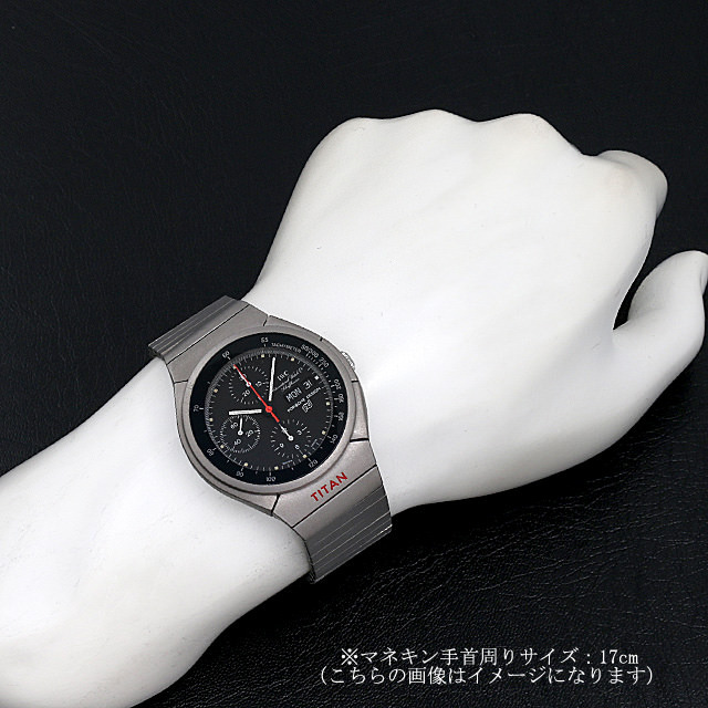 チタニウム クロノグラフ 3700 サブ画像３