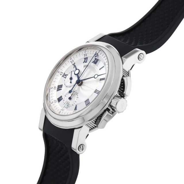 5827BB/12/5ZU シルバー Breguet（ブレゲ）マリーンII クロノグラフ