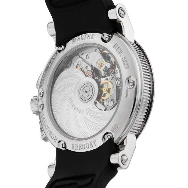 5827BB/12/5ZU シルバー Breguet（ブレゲ）マリーンII クロノグラフ