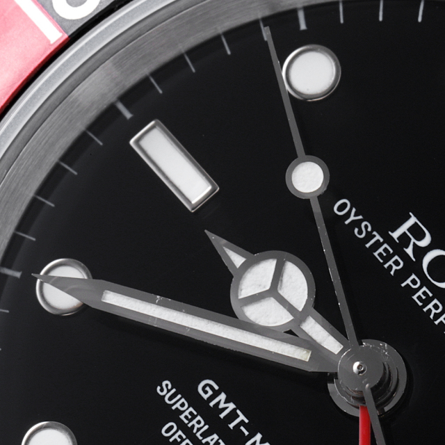 16710 ブラック ROLEX（ロレックス）GMTマスターII 赤黒ベゼル 中古
