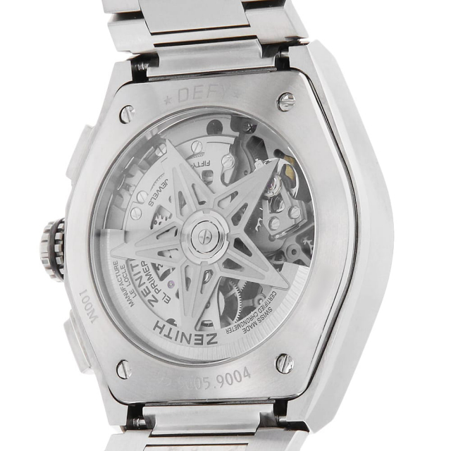 95.9005.9004/01.M9000 シルバー×ブラック ZENITH（ゼニス）デファイ