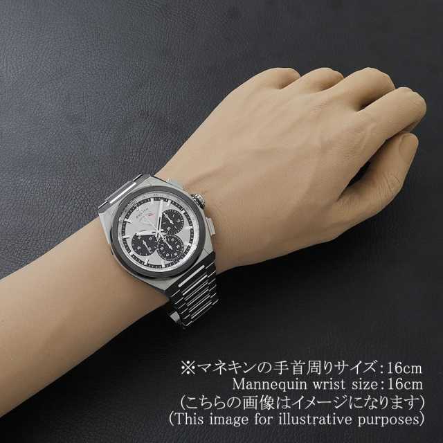 95.9005.9004/01.M9000 シルバー×ブラック ZENITH（ゼニス）デファイ