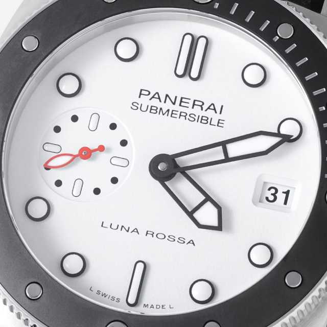 PAM01579 ホワイト PANERAI（パネライ）サブマーシブル ルナ・ロッサ