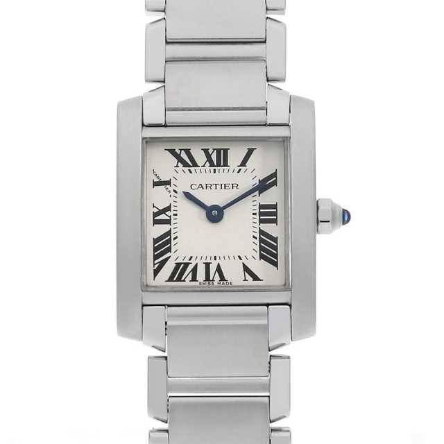 Cartier Tank Francaise SM W51008Q3 Used Women's