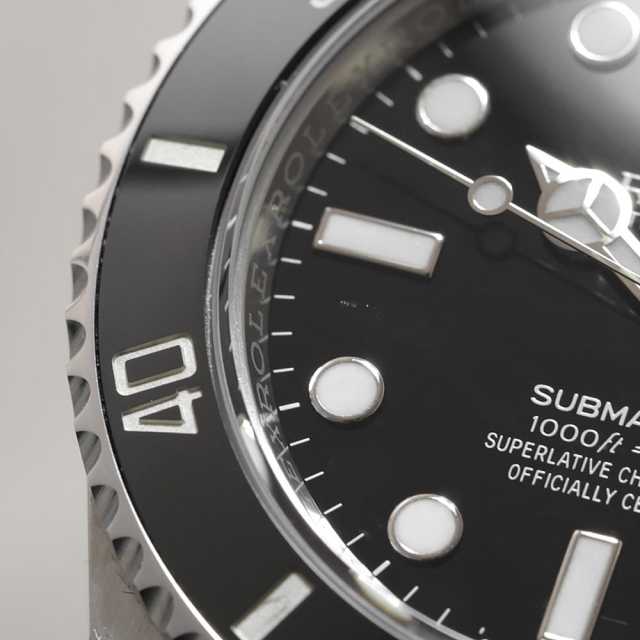 124060 ブラック ROLEX（ロレックス）サブマリーナ ノンデイト 中古