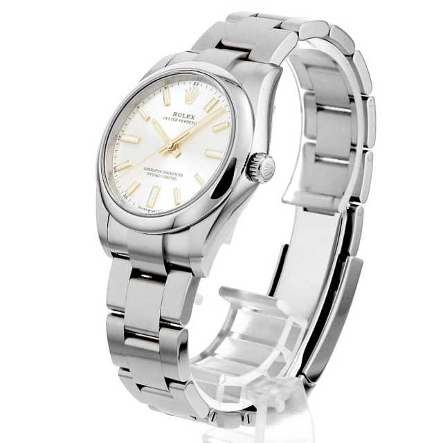 124200 シルバー ROLEX（ロレックス）オイスターパーペチュアル 中古