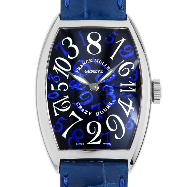 5850CH WG ブルー FRANCK MULLER（フランクミュラー）クレイジーアワー  