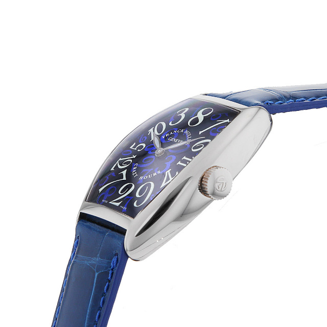 5850CH WG ブルー FRANCK MULLER（フランクミュラー）クレイジーアワー  
