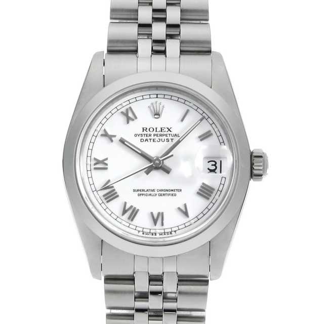 中古 ロレックス ROLEX 68240 U番(1997年頃製造) ブルー ユニセックス 腕時計 ロレックス デイトジャスト 68240 ブルー ユニセックス 時計 【中古