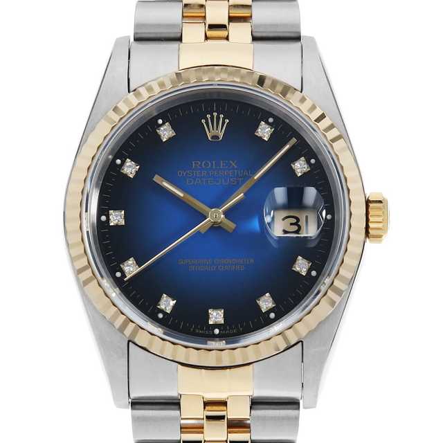 ロレックス デイトジャスト 16233G メンズ 中古