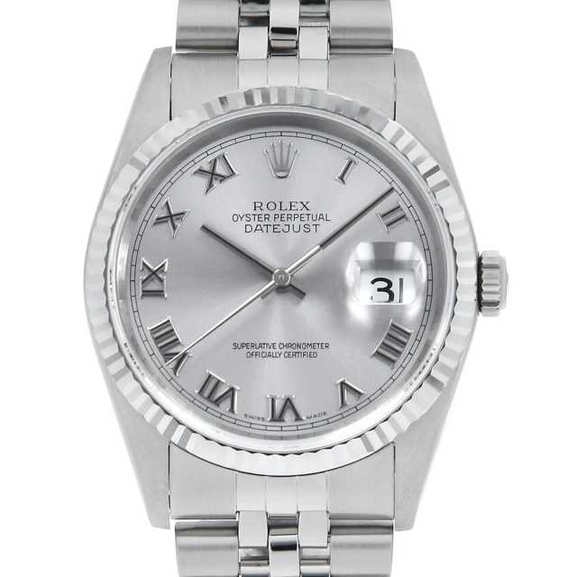 16234 シルバー ROLEX（ロレックス）デイトジャスト 中古 | 東京・大阪