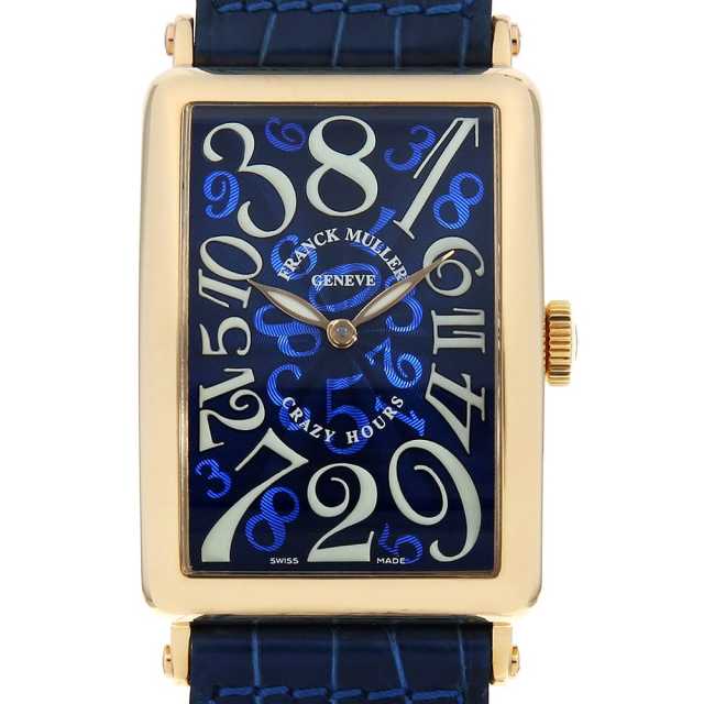 フランクミュラー ロングアイランド 1200CH YG メンズ 中古