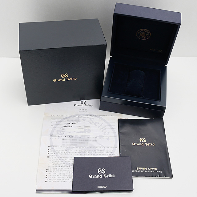 グランドセイコー スプリングドライブ SBGA081 中古 メンズ