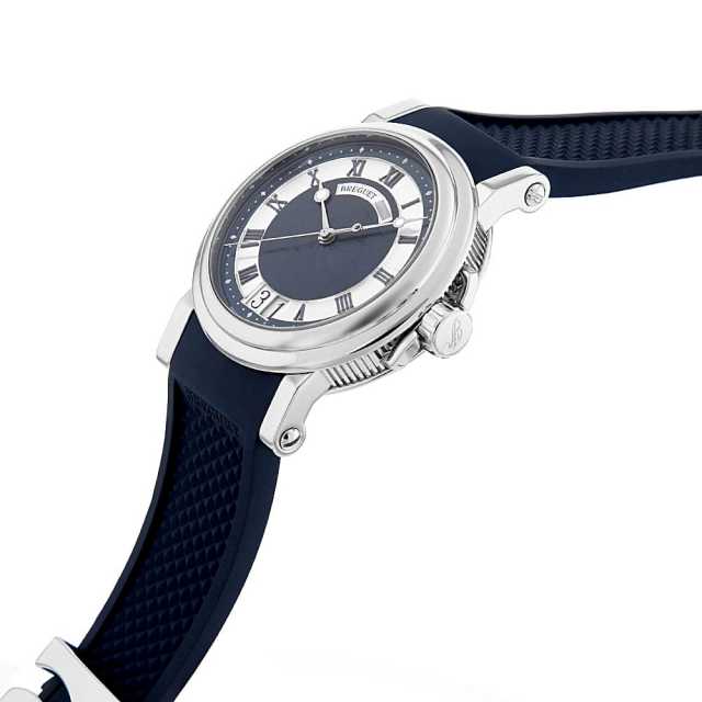 ユキ777 5817ST/Y2/5V8 ブルー Breguet（ブレゲ）マリーンIIラージデイト