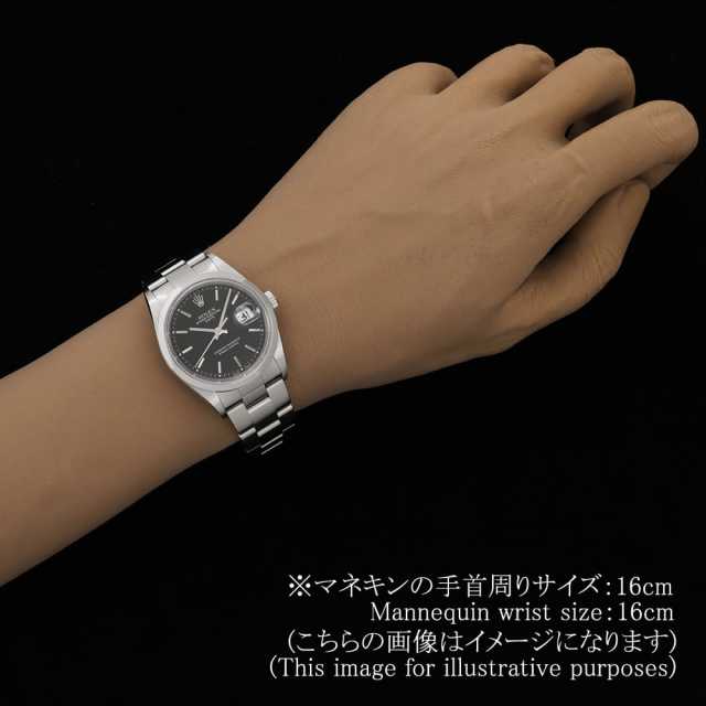15200 ブラック ROLEX（ロレックス）オイスターパーペチュアル デイト