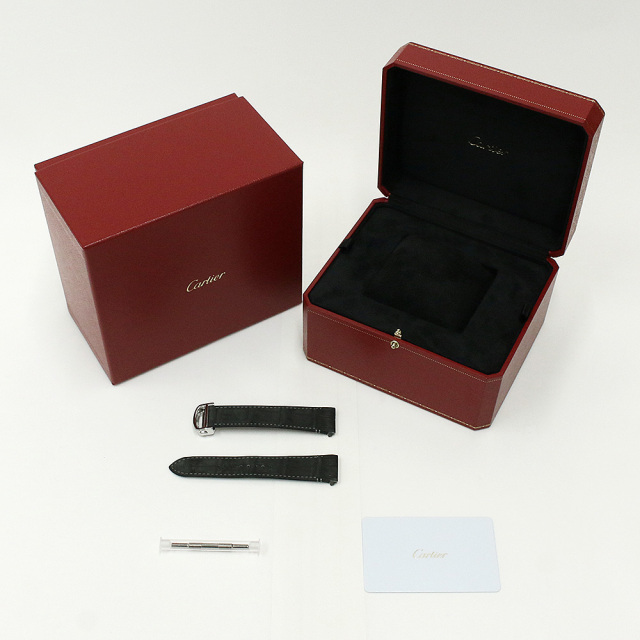 WSSA0096 ブラック Cartier（カルティエ）サントス ドゥ カルティエ LM