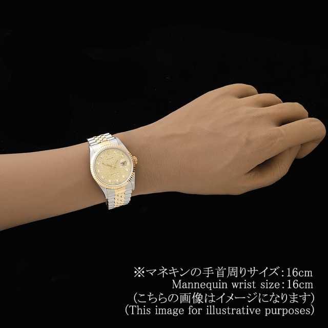 ロレックス デイトジャスト 16233G メンズ 中古