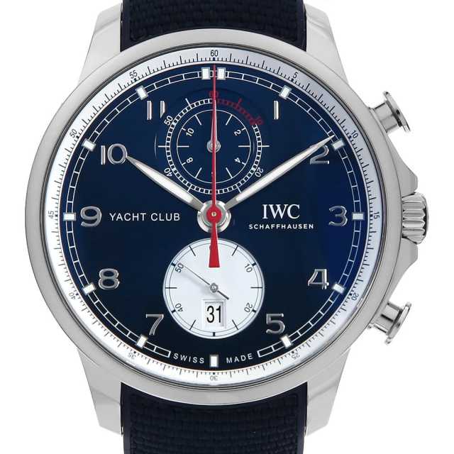 IW390704 ブルー IWC ポルトギーゼ ヨットクラブ クロノグラフ オール
