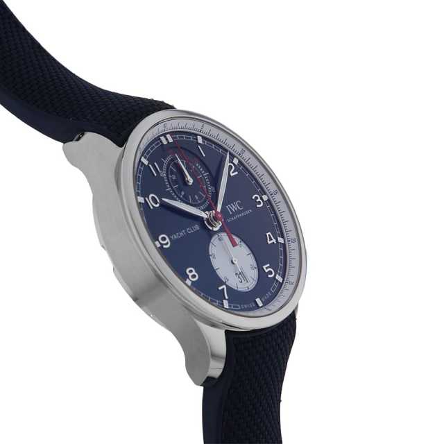 IW390704 ブルー IWC ポルトギーゼ ヨットクラブ クロノグラフ オール