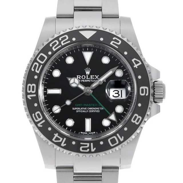 ロレックス GMTマスター 116710LN メンズ 中古
